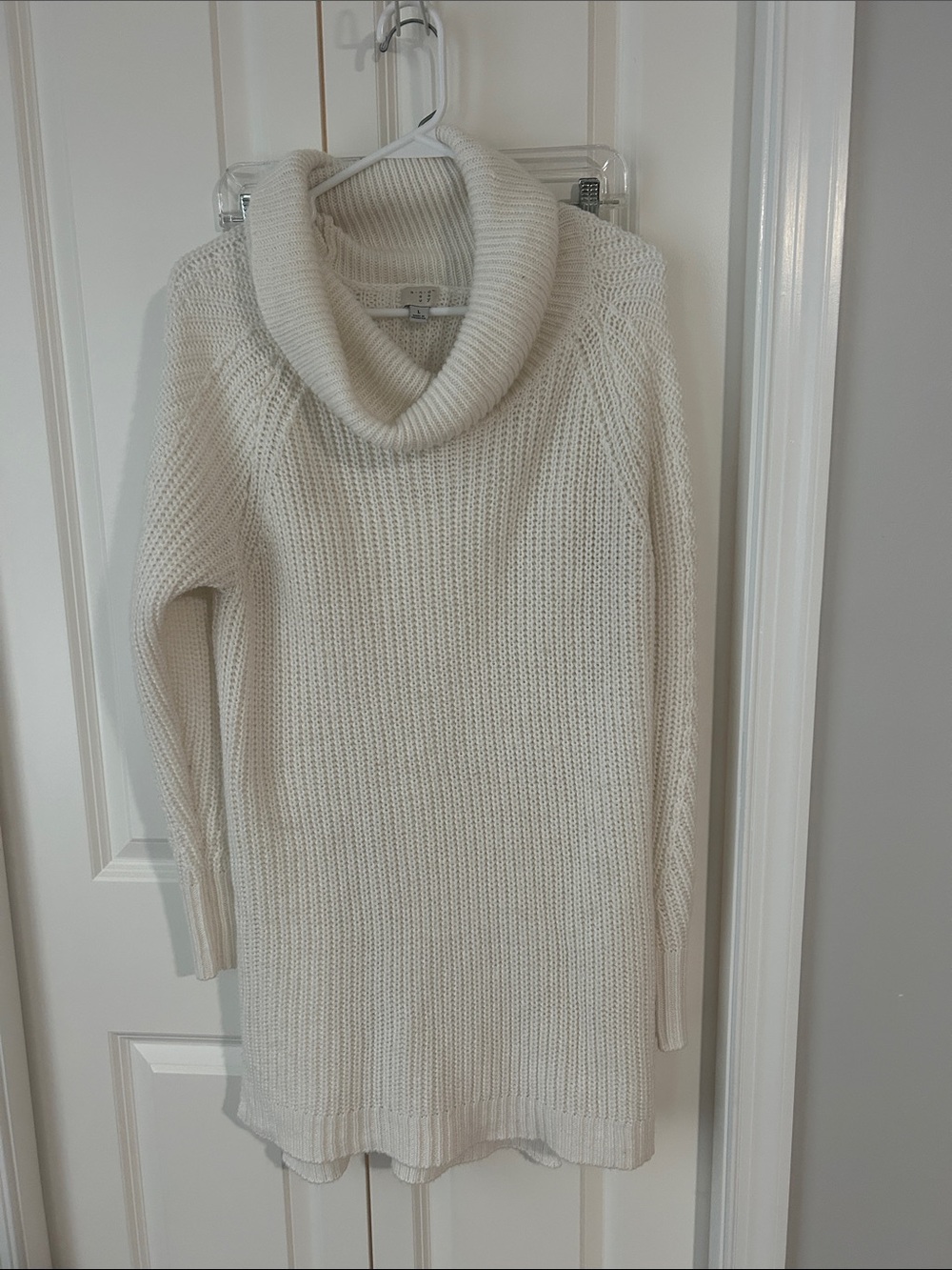 a new day Ivory Cowl Neck Longline Sweater
